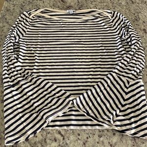 Splendid Striped Bell Sleeved tee